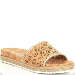 Jack Rogers Cork Slides Size 10